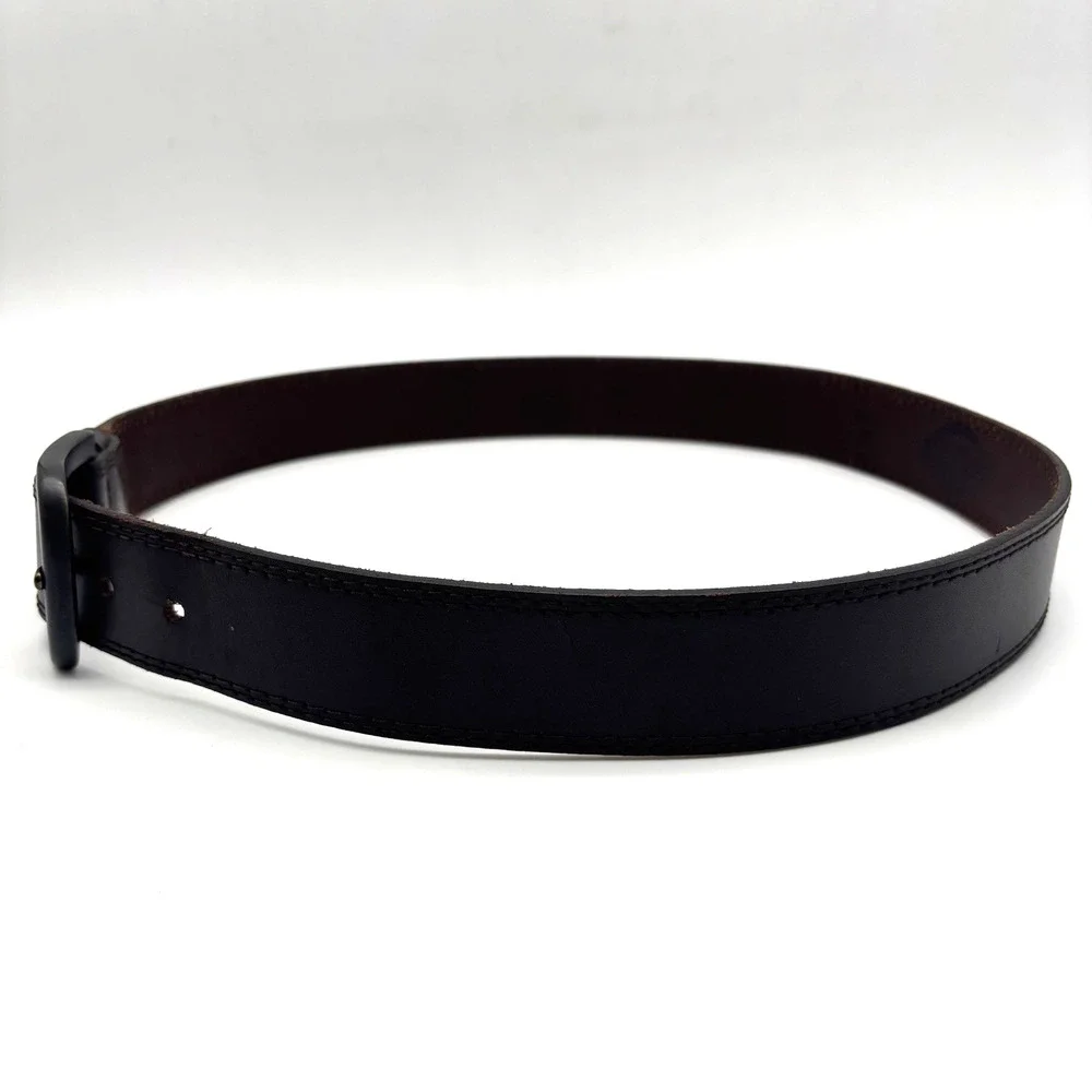 Dickies 11DI02F9 Brown Full Grain Genuine Leather Men's Belt 36 35-39